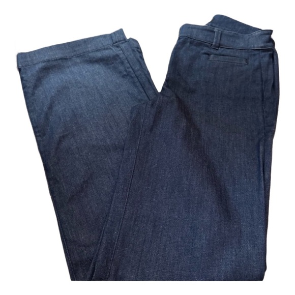 LOFT Women's Boot Cut Jeans - Dark Blue - Picture 1 of 7